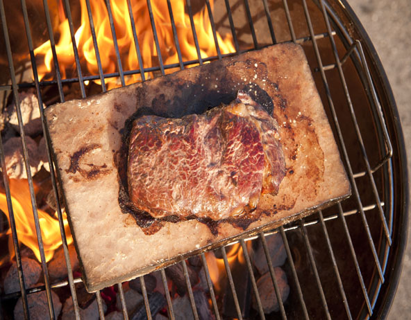 Himalayan Salt Block Cooking